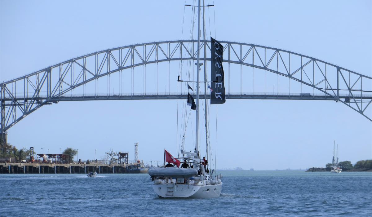 Panama Bridge Oyster Yacht Sailing