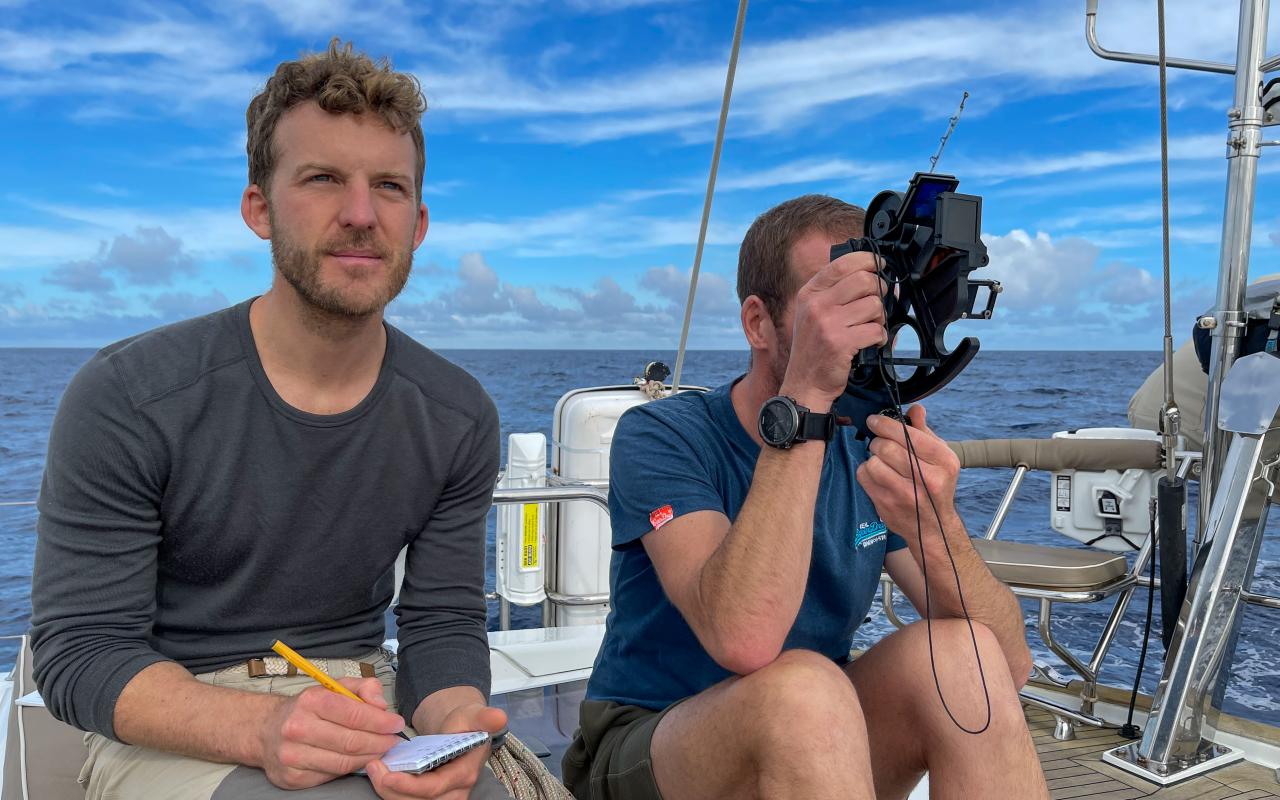 Uhuru Yacht James and Crew Onboard