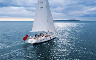 Oyster 595 sailboat bluewater cruising yacht 1