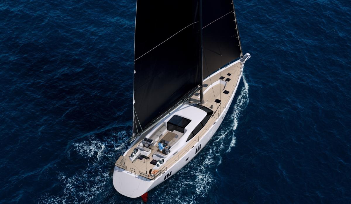 10 Oyster 885GT 90 Foot Sailing Yacht Exterior Cruising