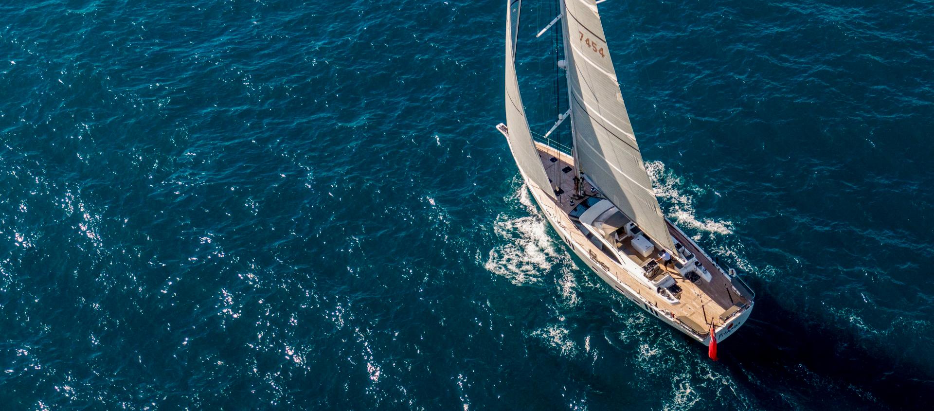 3. Luxury Sailing Yacht Oyster 745 Pitanga Ocean Sailing