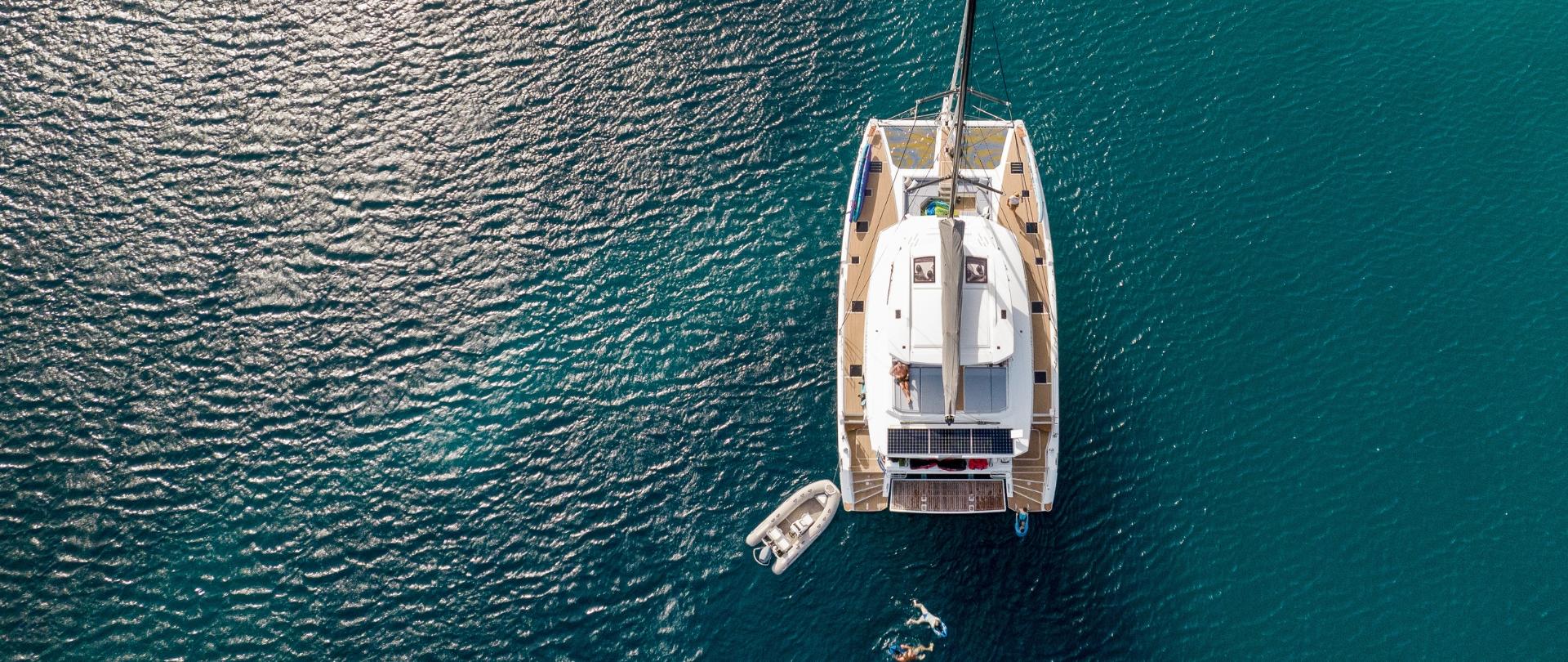 7th Heaven Sailing Catamaran Available for charter with Oyster Charter Concierge