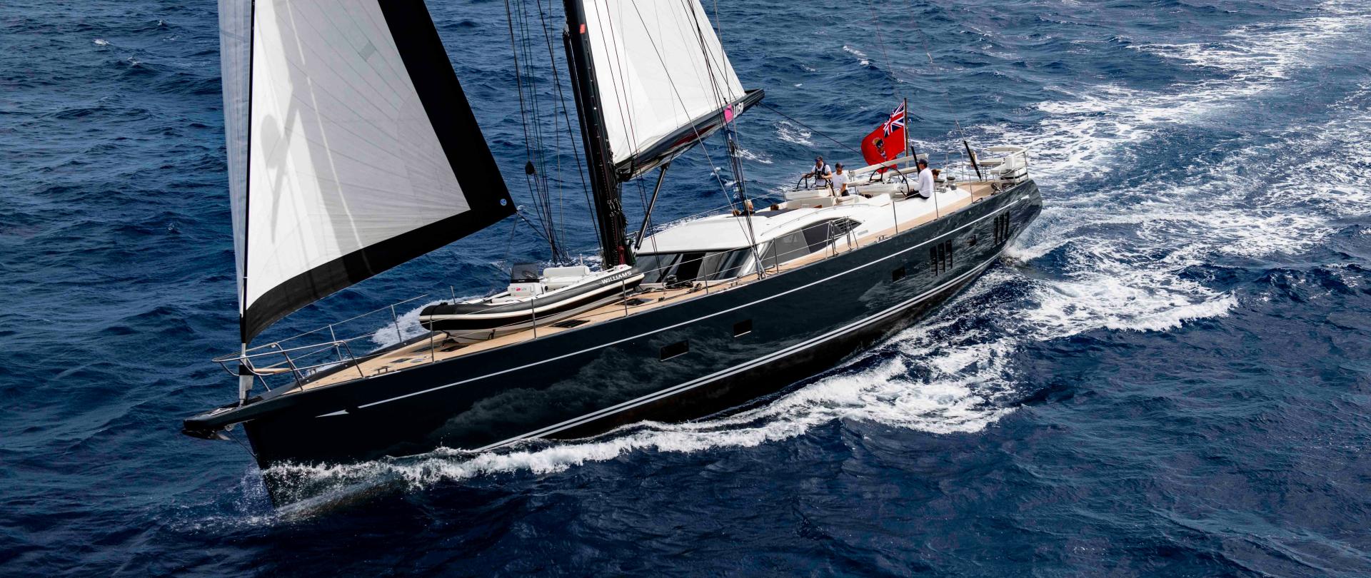 80foot sailing yacht lush