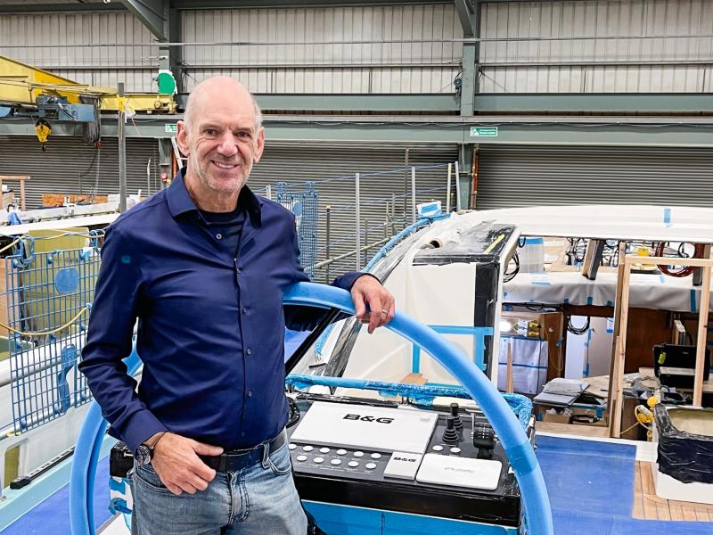 Adrian Newey Builds an Oyster 885 G