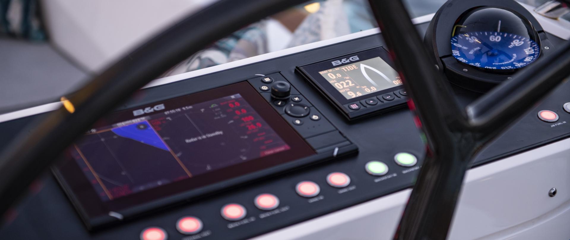 BG equipment onboard oyster sailing yacht