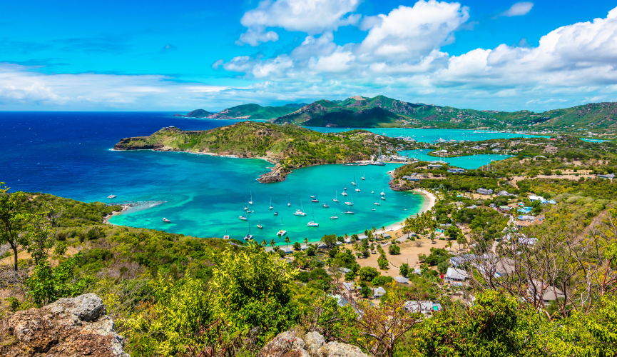 Antigua to Saint Martin, Caribbean