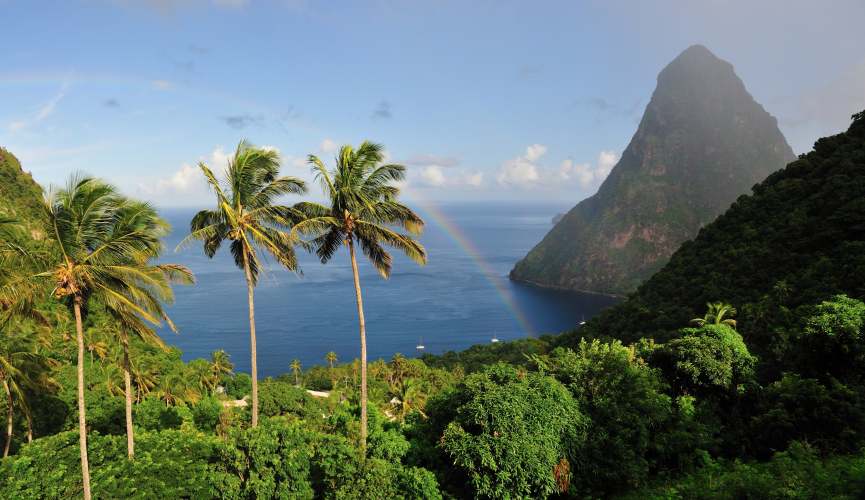 St Lucia to Grenada, Caribbean