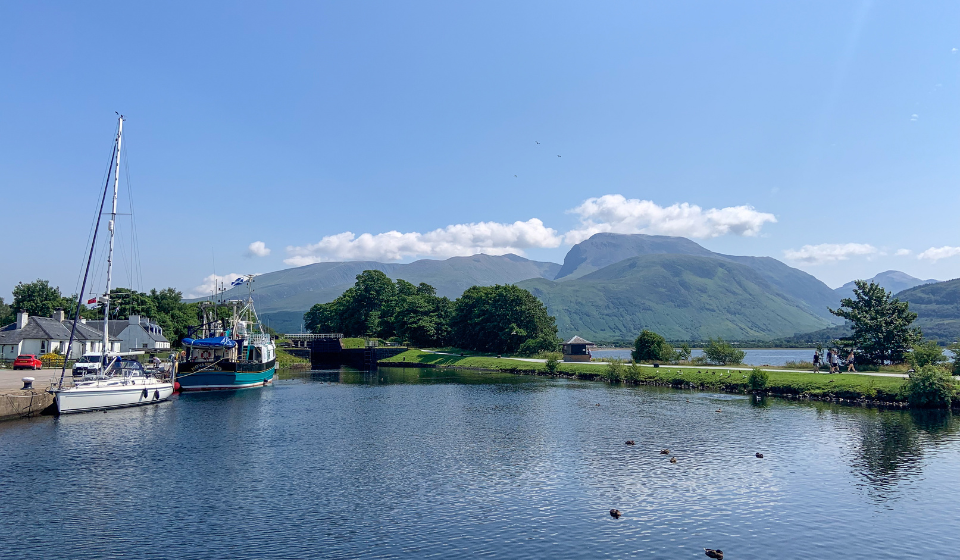 Corpach Sea Basin and Ben Nevis