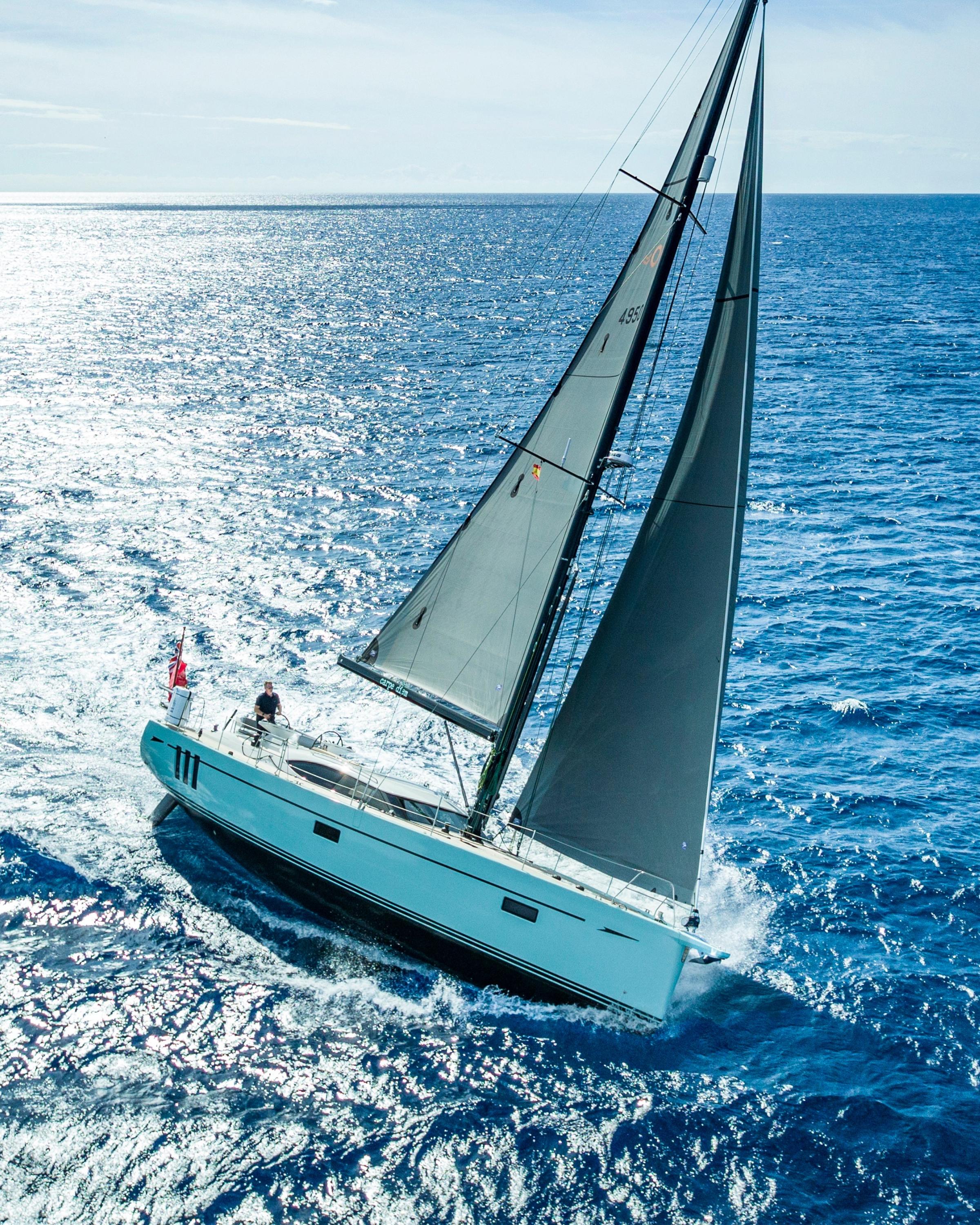 fastest cruising sailboats under 50 feet