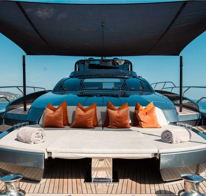Ella Riva Argo 90 Motor Yacht Available for charter Features 1