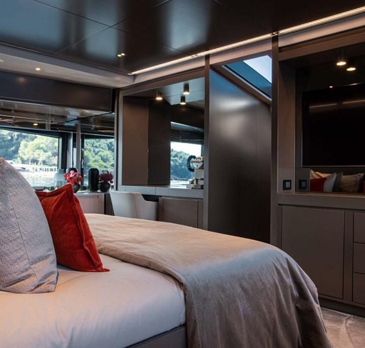 Ella Riva Argo 90 Motor Yacht Available for charter Features