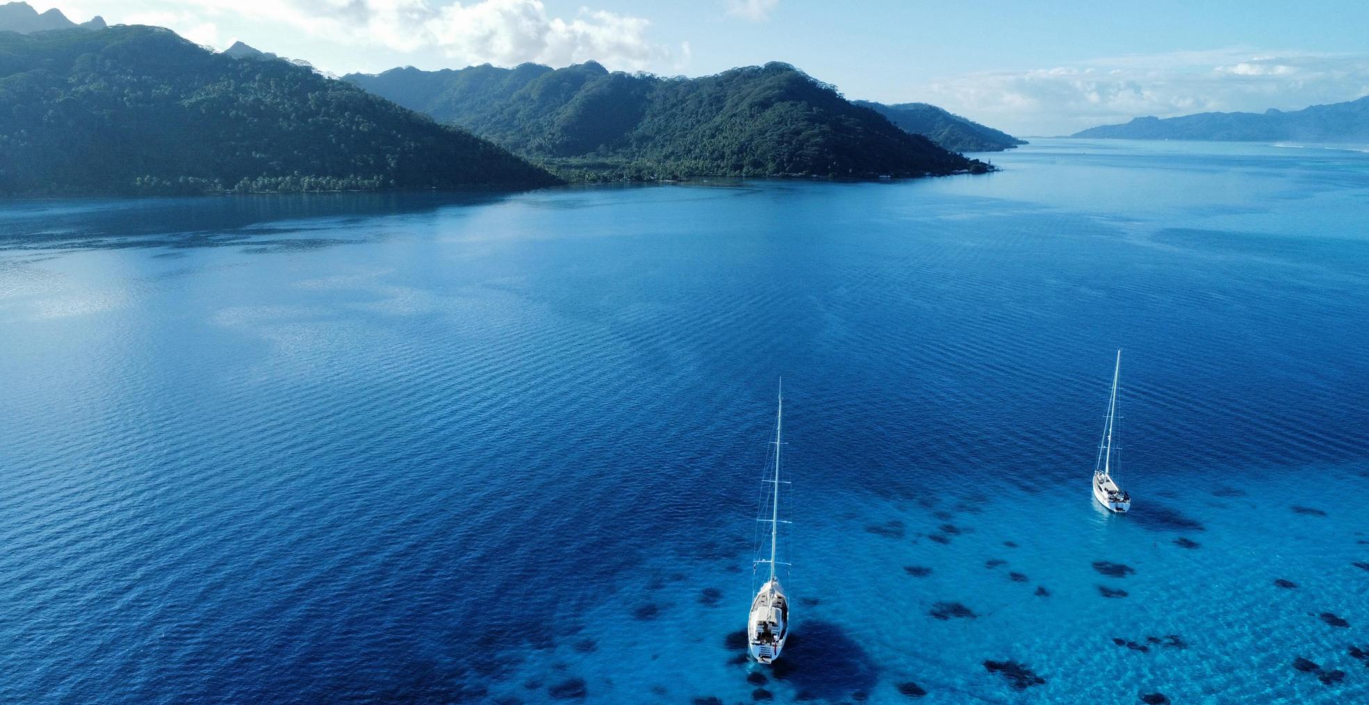Sailors Participating in Explorers Club Bird's Eye View
