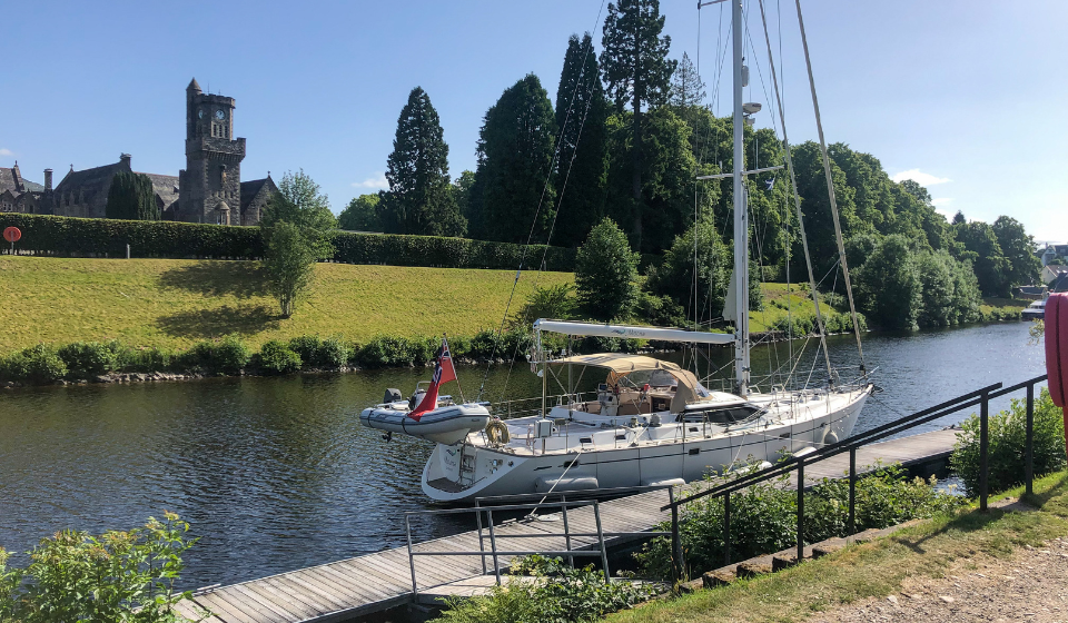Fort Augustus pontoon