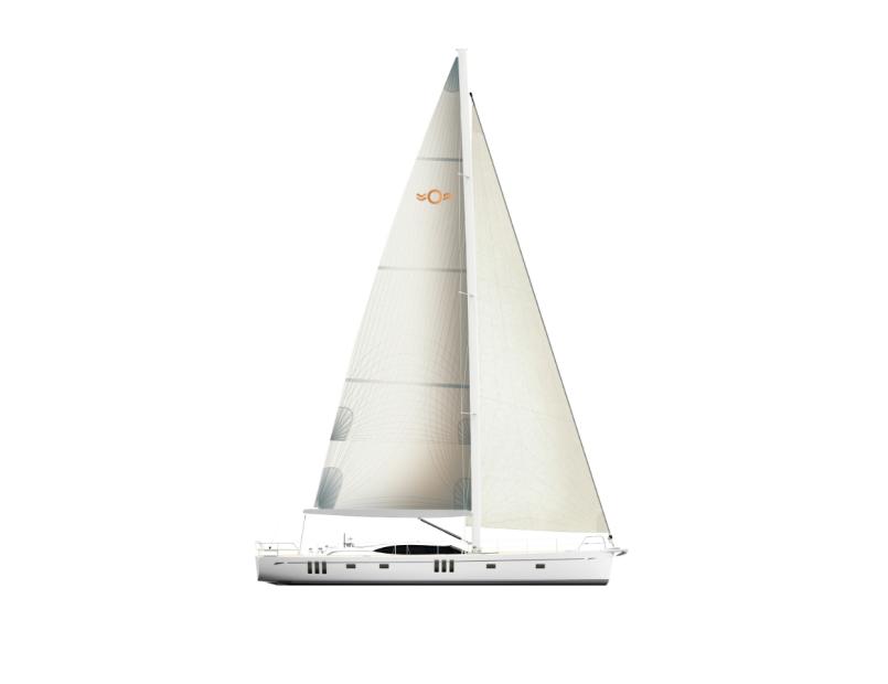 OYSTER 675 EXTENDED TRANSOM WATERLINE SAIL PLAN