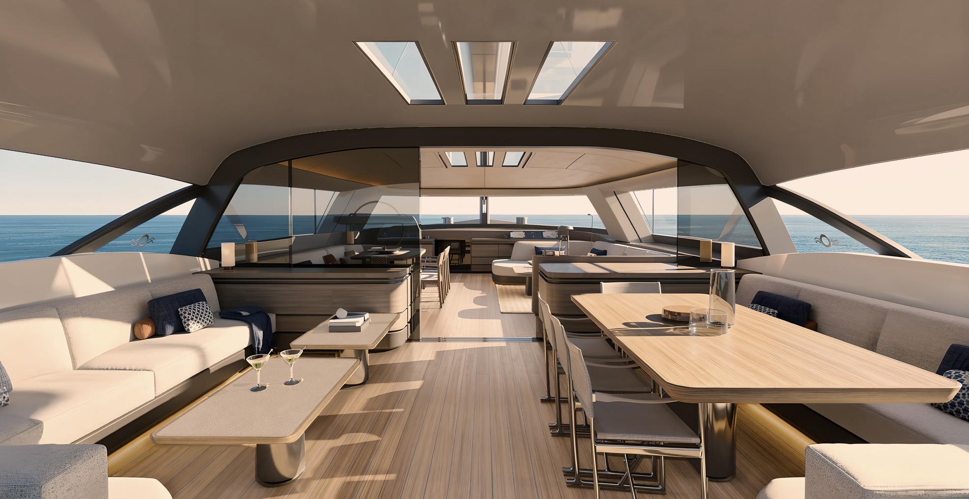 New Oyster 36M interior - 120 foot yacht