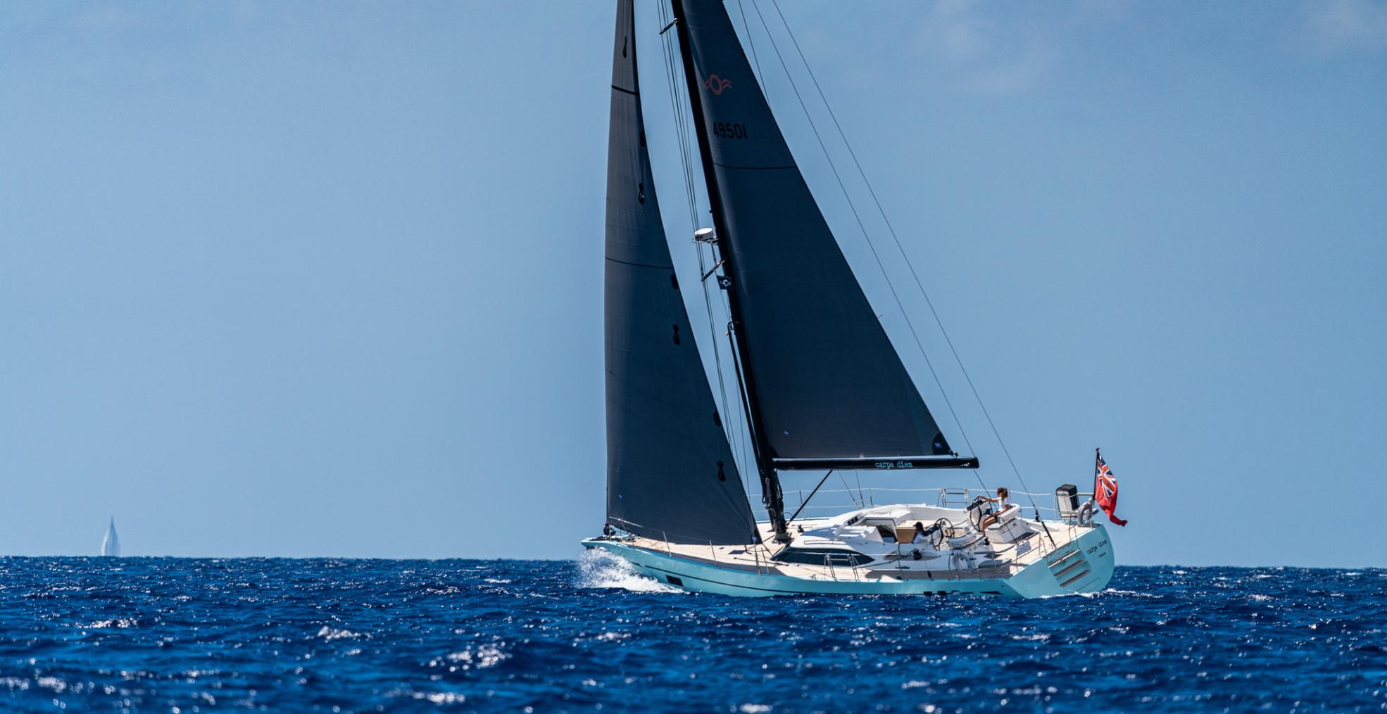 Oyster 495 Carpe Diem Sailing Mallorca
