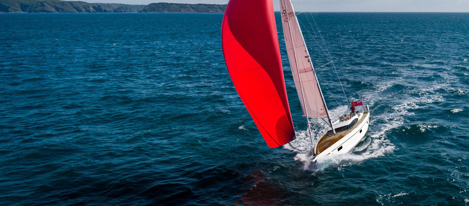 Oyster 495 50 Foot Sailing Yacht Sailing 1 v2