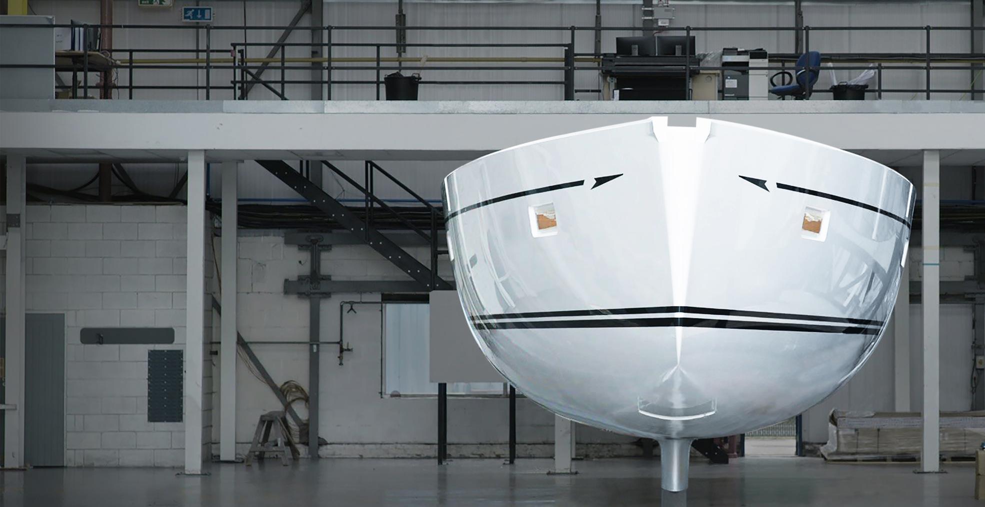 Oyster 495 Craftsmanship Building Your Oyster 495 Hull In Build