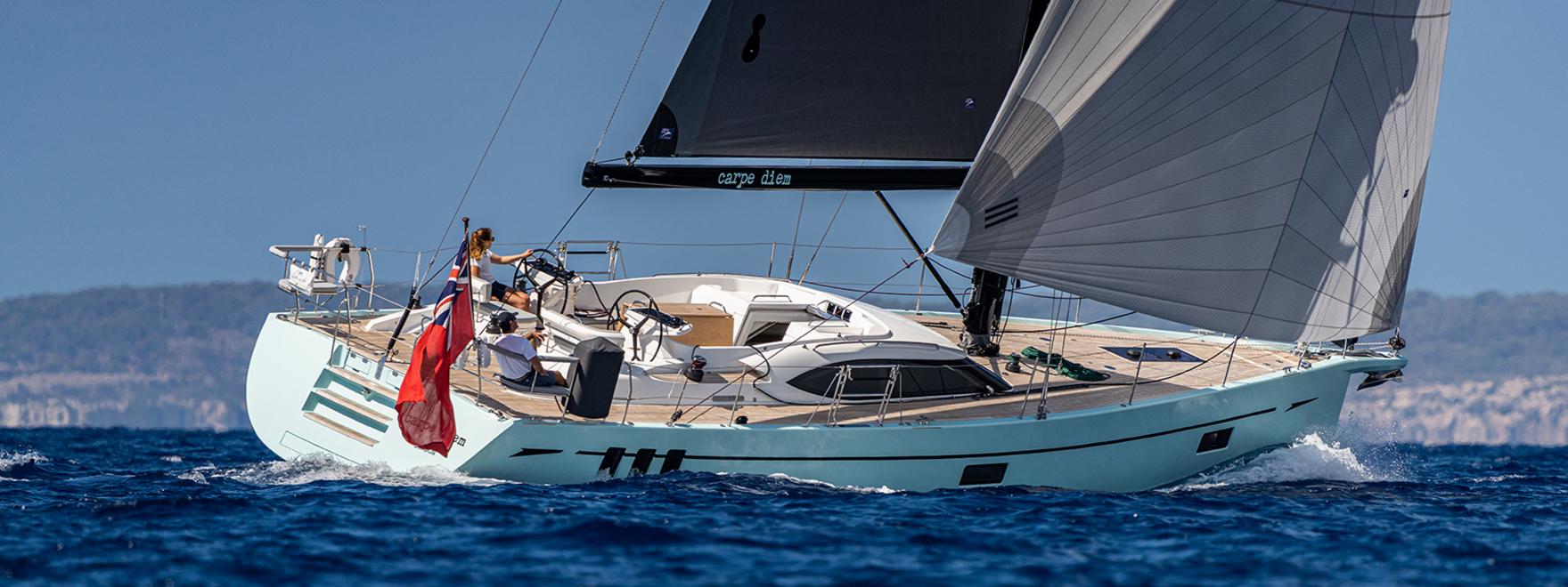 Oyster 495 Sailing Palma Bay Follow The Build