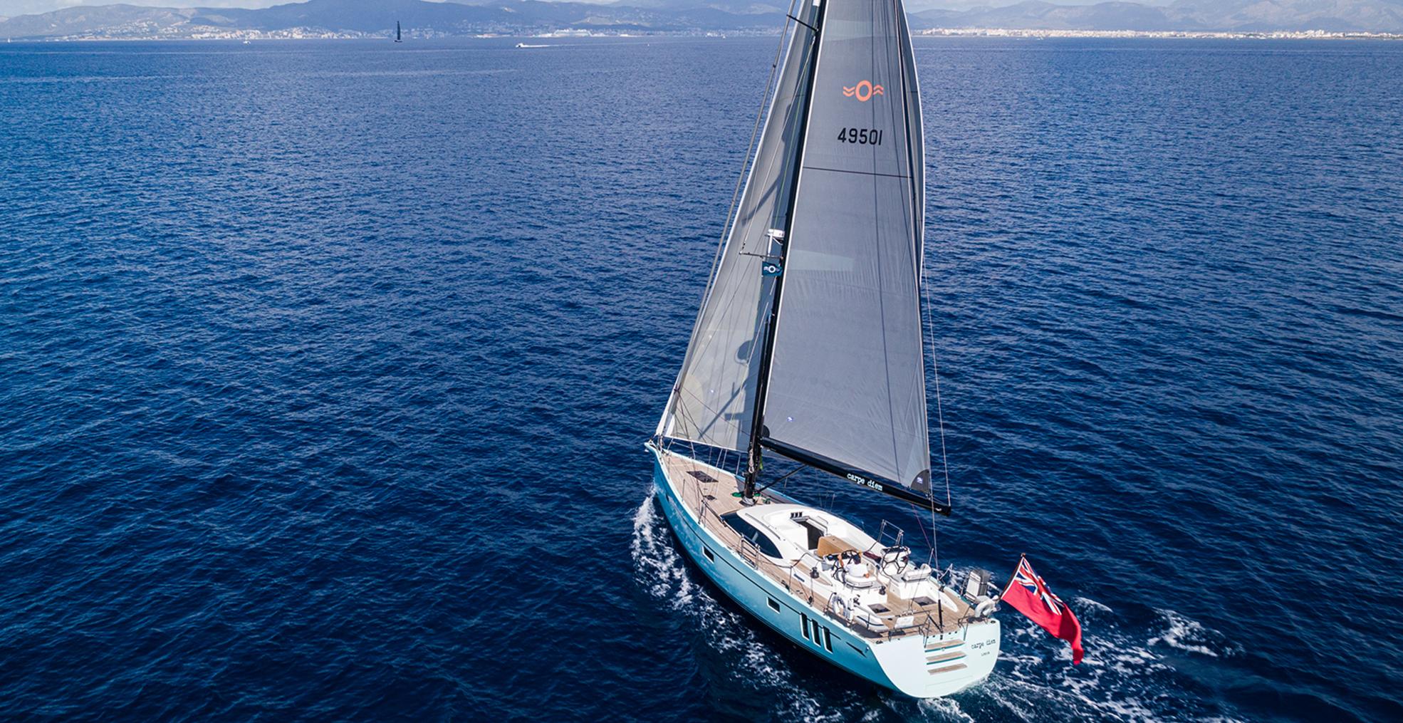 Oyster 495 Sailing Palma Med v2