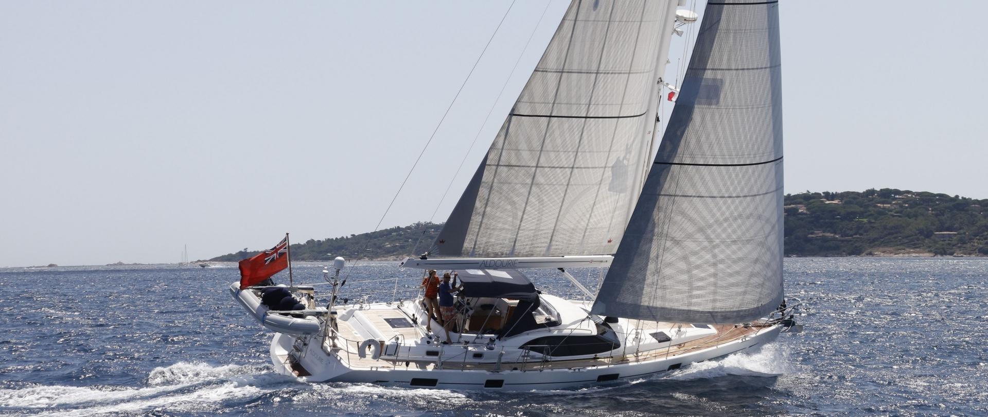 Oyster 545 Sailing v2