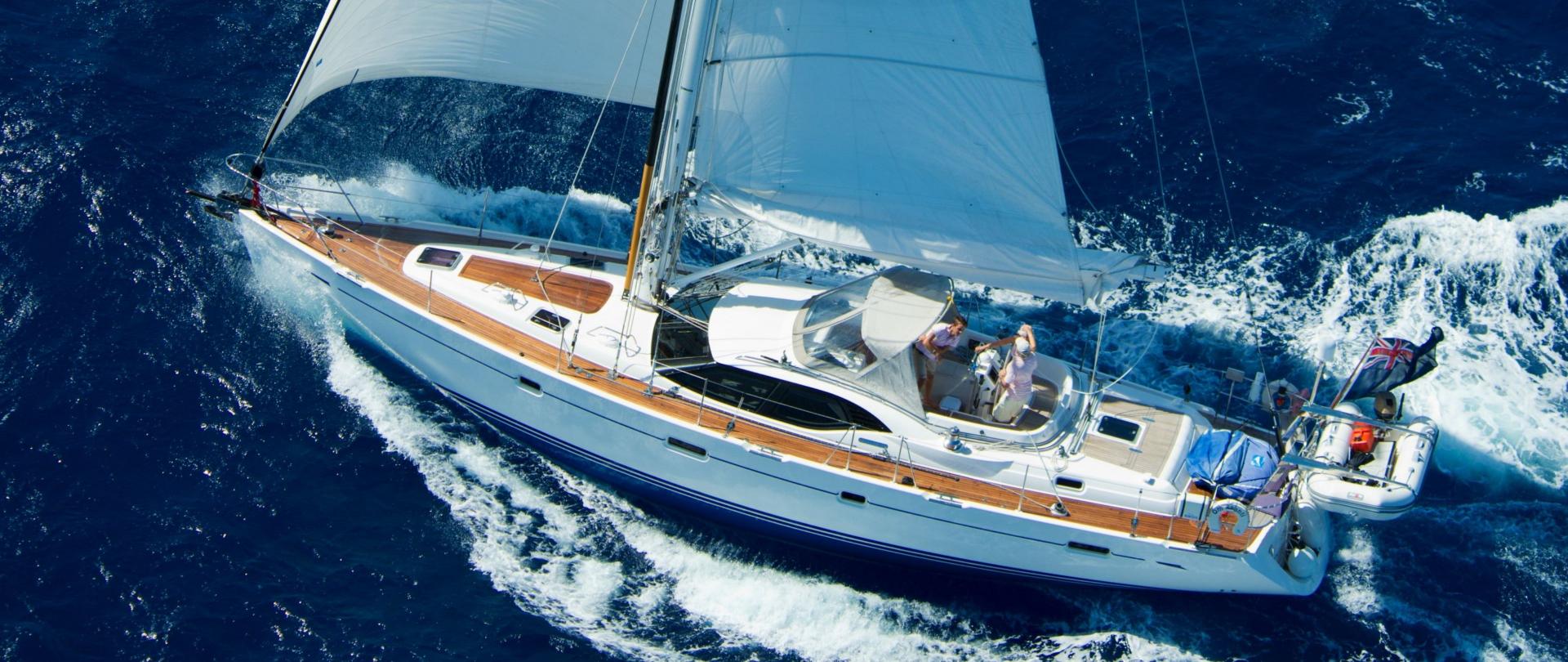 Oyster 55 Sailing