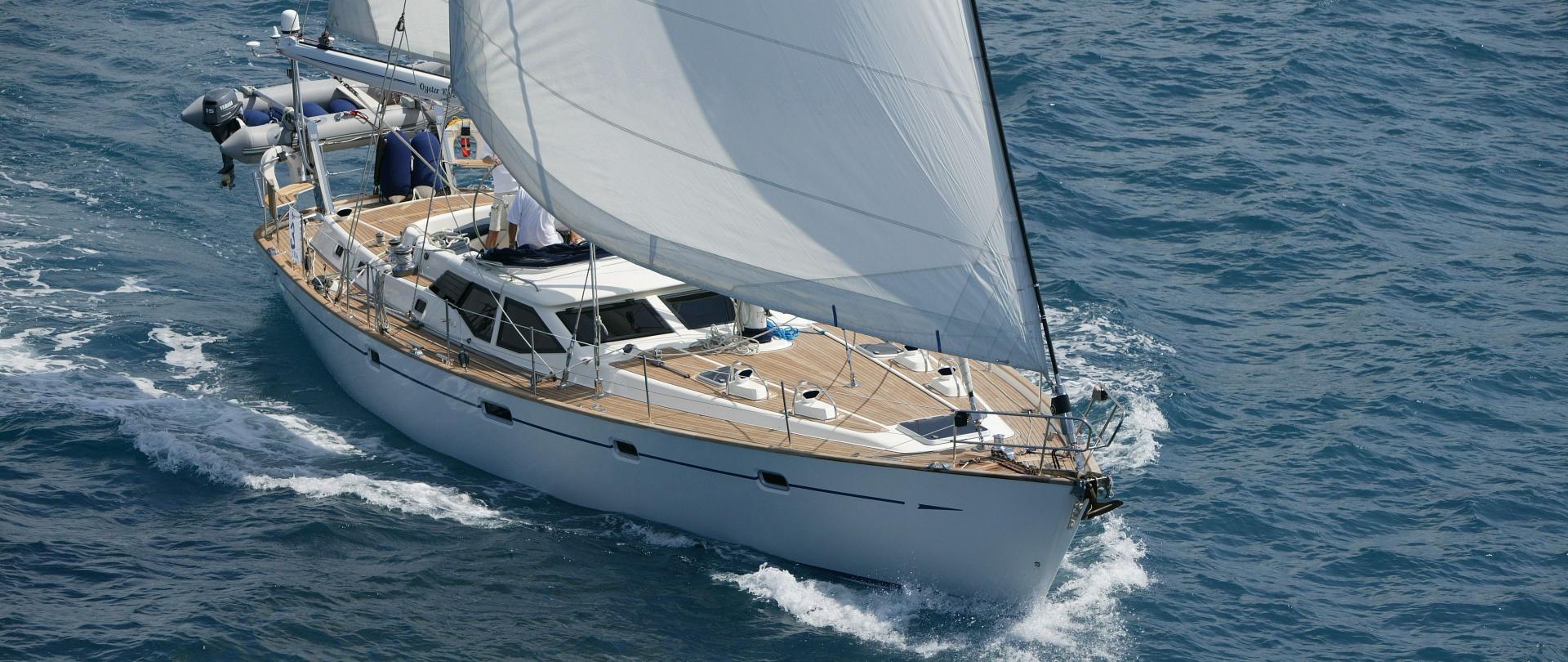 56' oyster sailboat