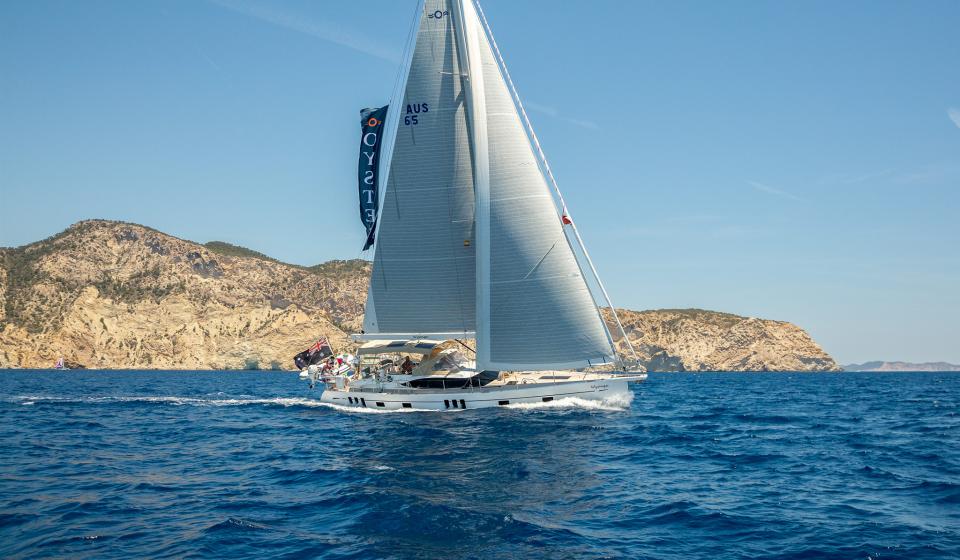 Oyster 565 Wyanga Sailing Ibiza