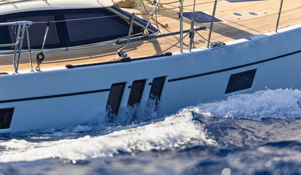 Oyster 565SII Exterior Images Yacht Sailing Enlarged Seascape Windows