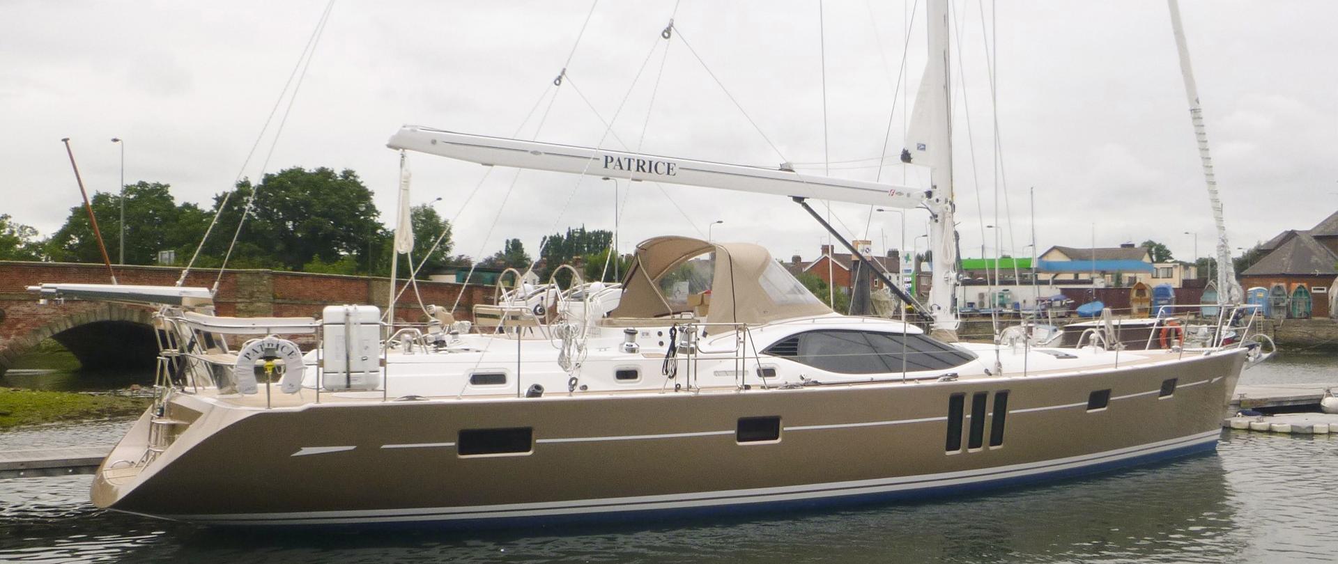 Oyster 575 Moored