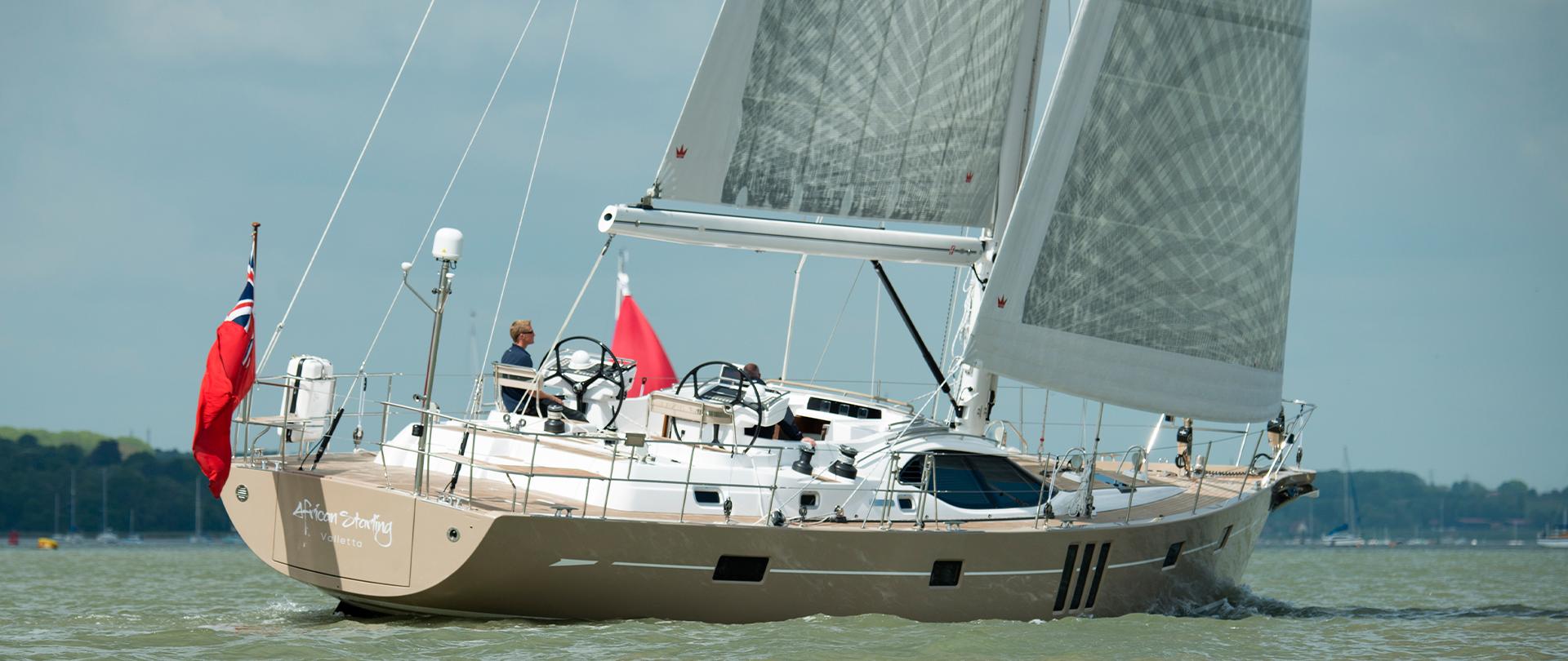 Oyster 575 Sailing v4