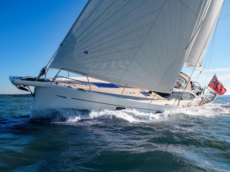 Oyster 595 60 Foot Sailing Yacht Cruising