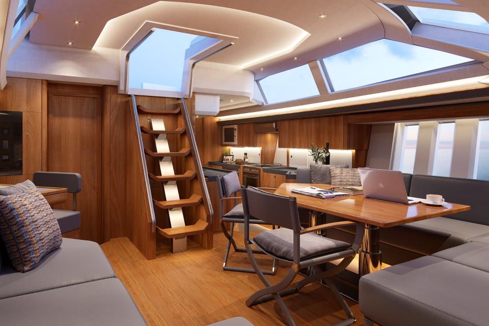 oyster yachts interior