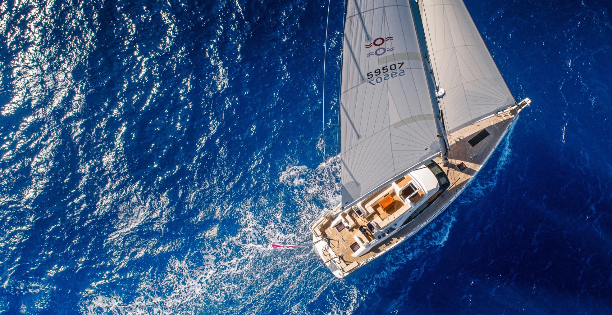 Oyster 595 60 Foot Sailing Yacht Sailing Upwind