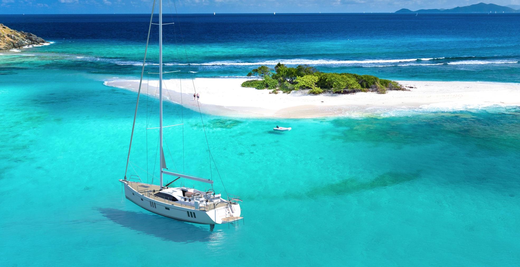 Oyster 595 Centeboard Keel Shallow Draft v2