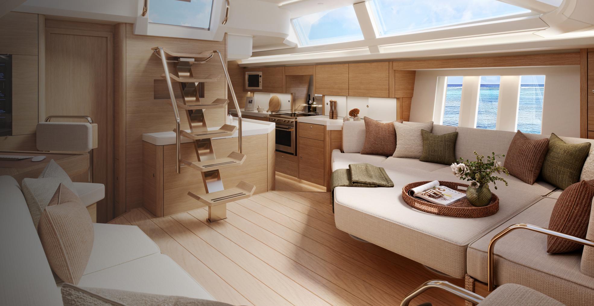 Oyster 595 SII Interior