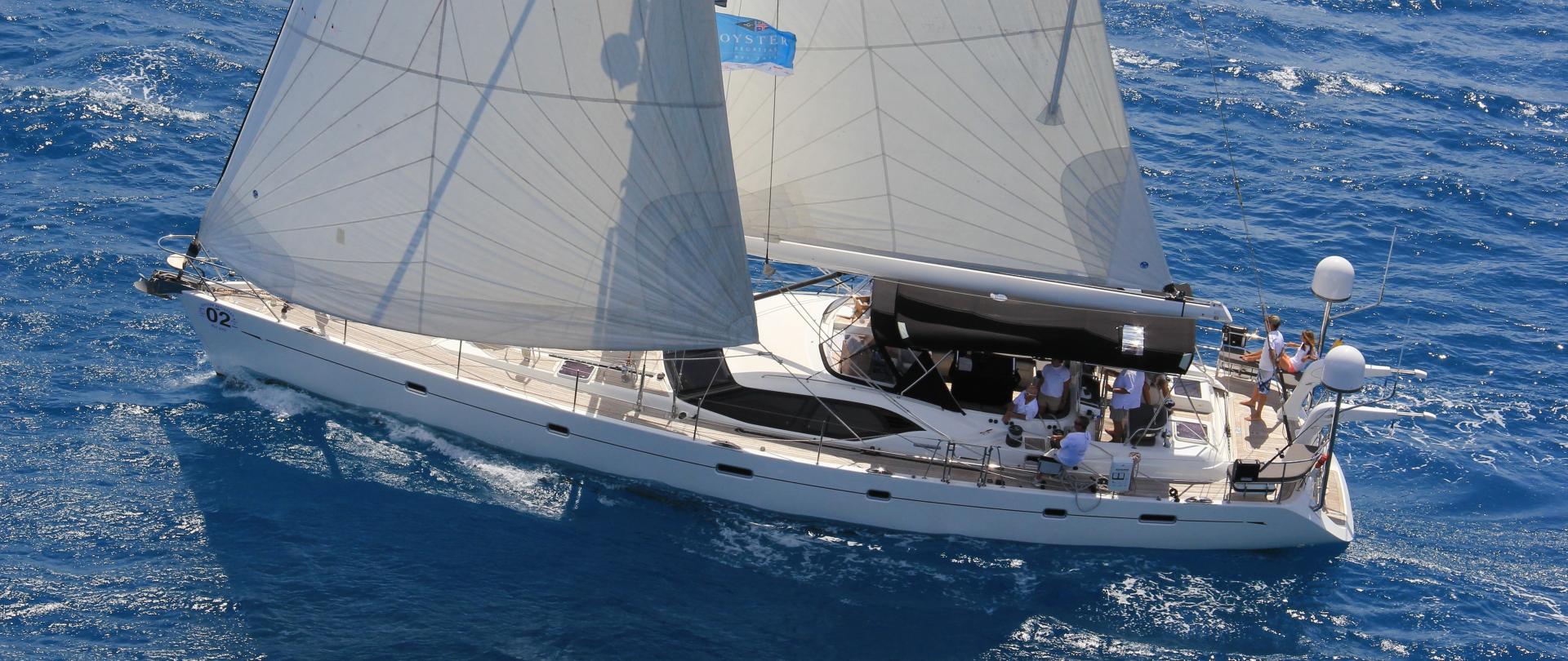 Oyster 655.06 JERSEY GIRL sailing yacht available for charter
