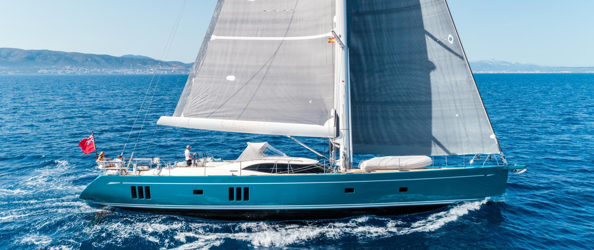 Oyster 885 charter sailing yacht