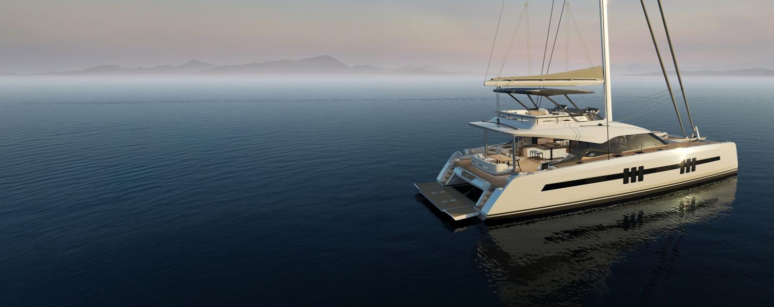 Oyster C60 60 Foot Sailing Catamaran