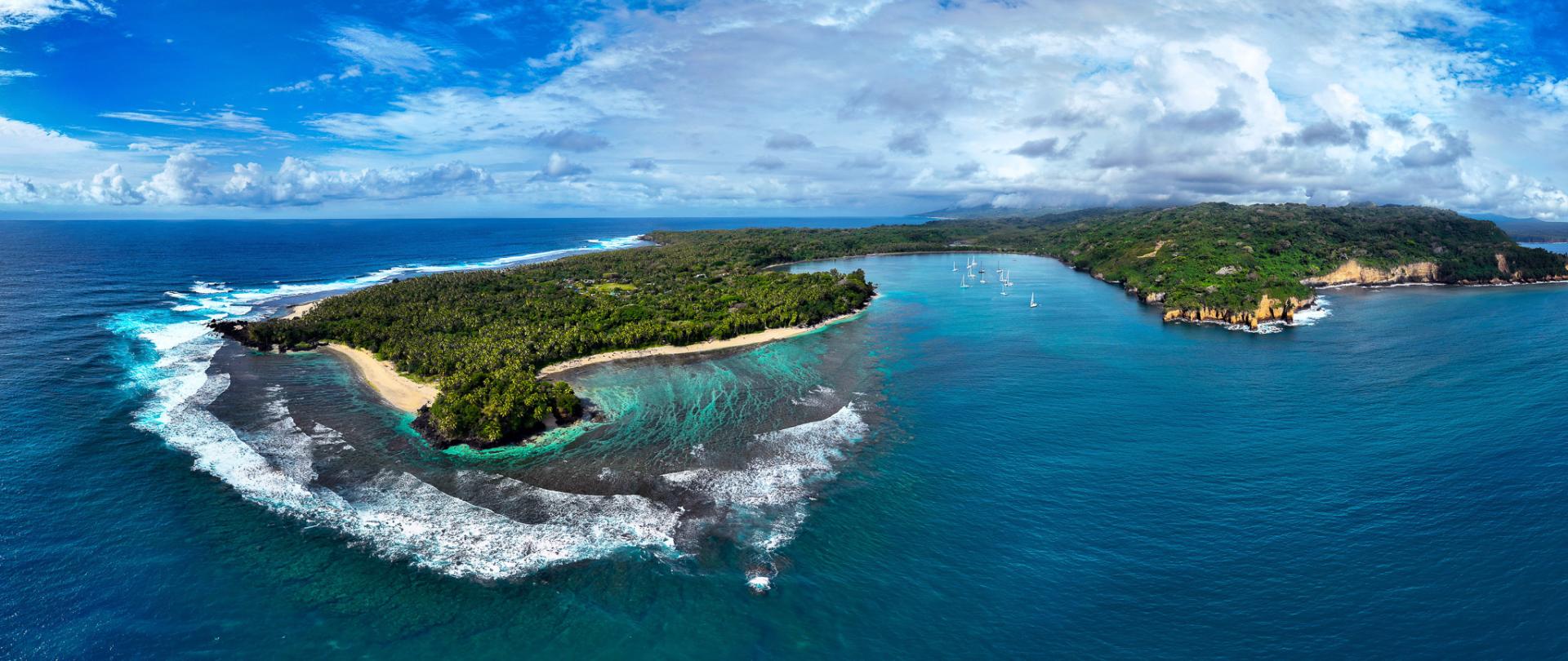 Oyster World Rally 2024 25 Fleet in Port Resolution Vanuatu 2