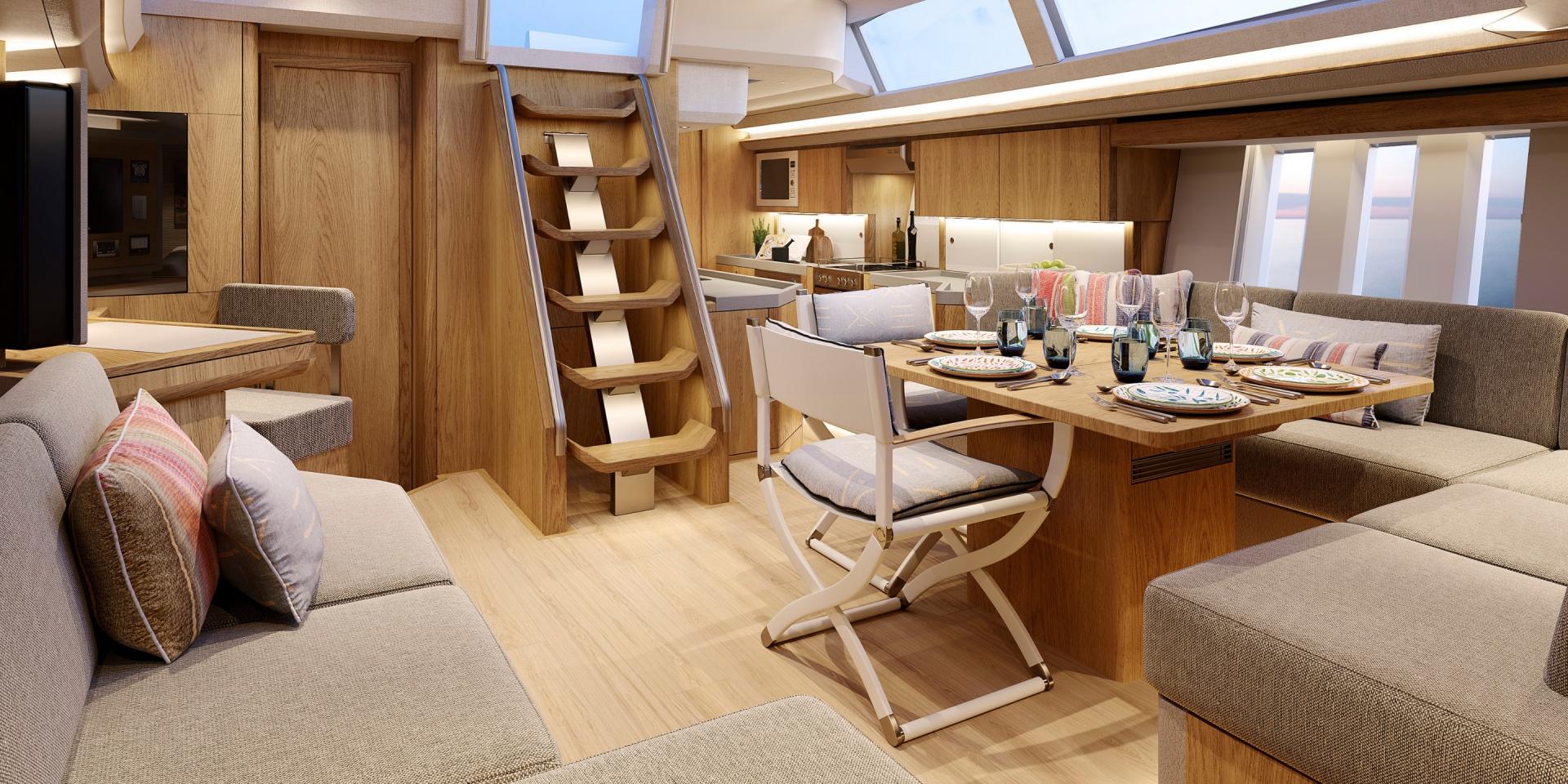 bluewater yachts interior