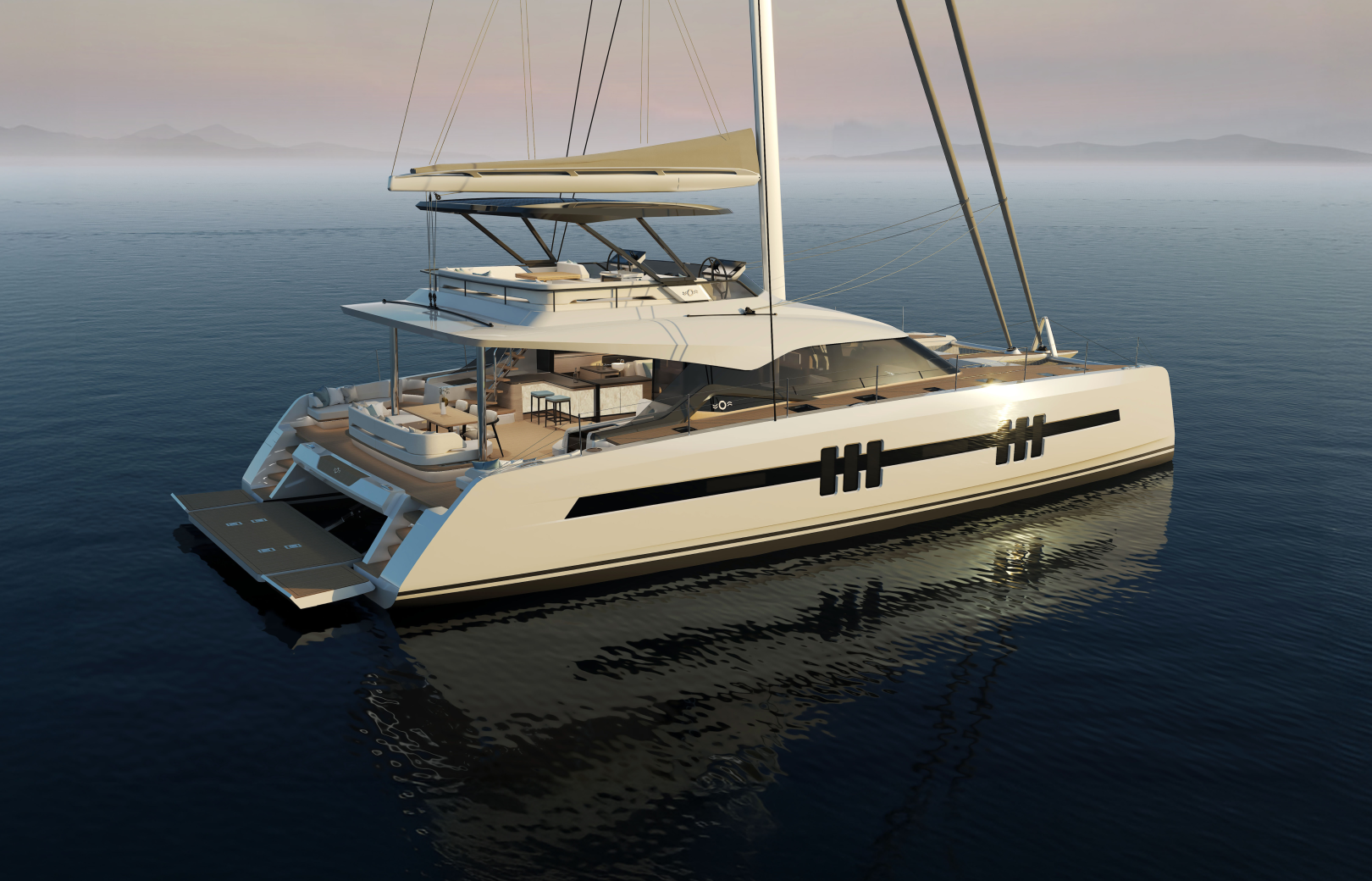 Oyster first catamaran Oyster C60