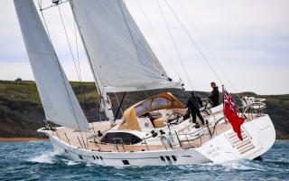 Oyster595 60ft sailboat luxury yacht