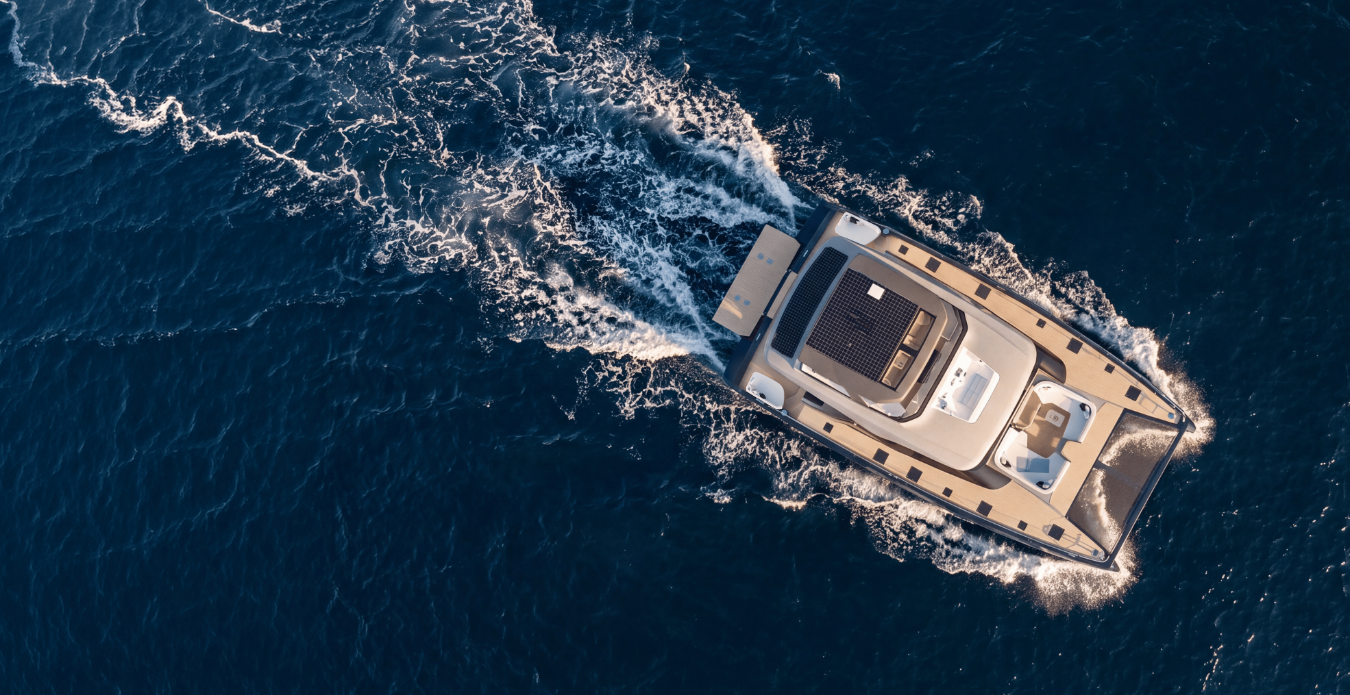 P60 60 foot power catamaran sailing range 2