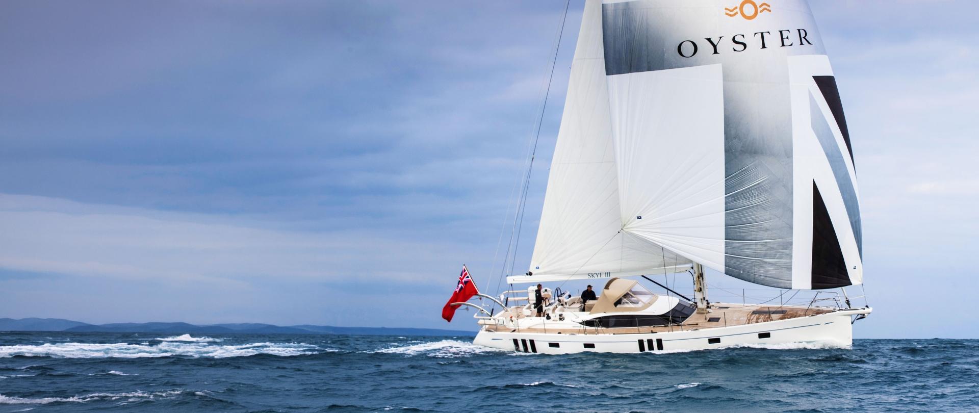 Southampton International Boat Show step on board an Oyster