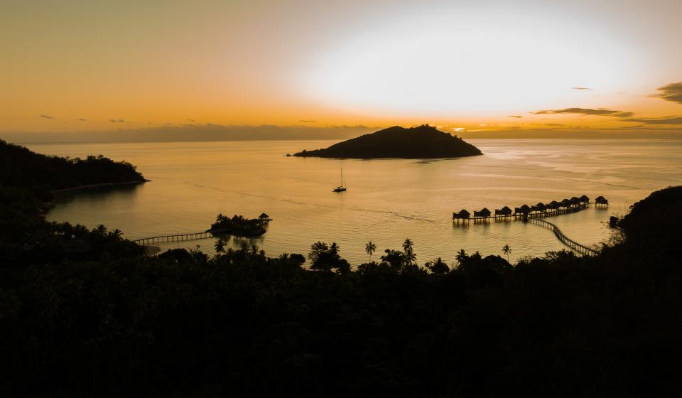 Sunset in Fiji
