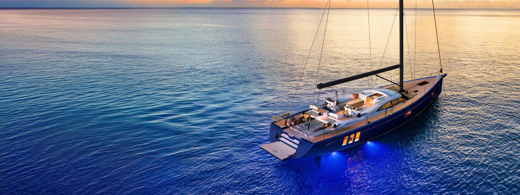 The New Oyster 515. A next generation 50 foot yacht.