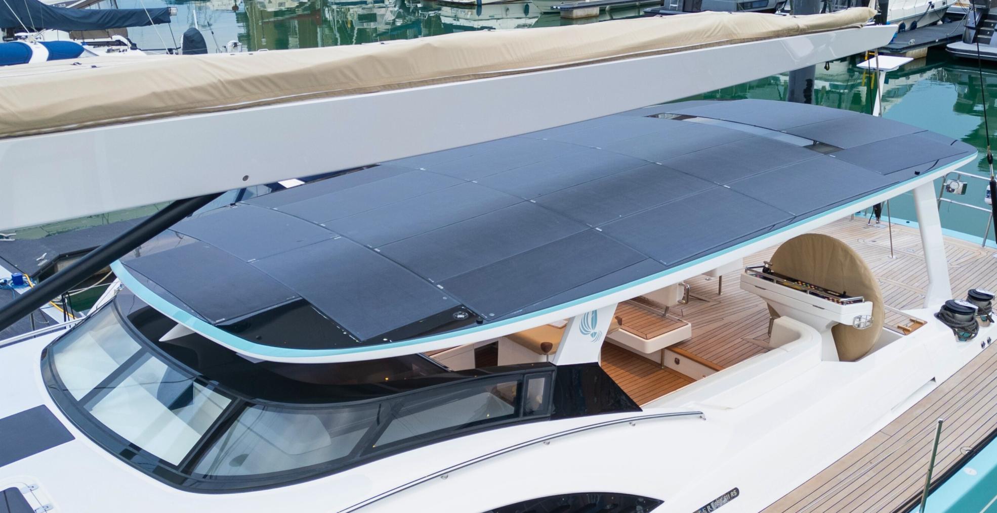 Oyster Yacht Top View