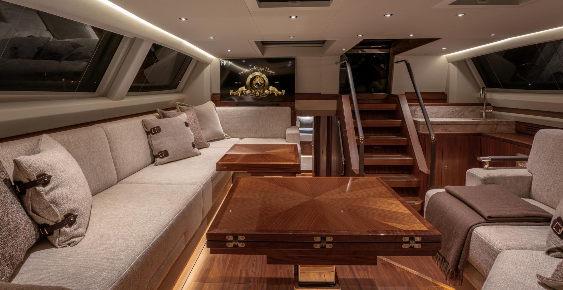 oyster 885 saloon luxury interior