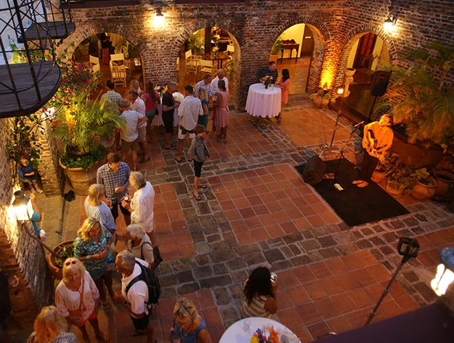 oyster yachts antigua regatta prize giving party